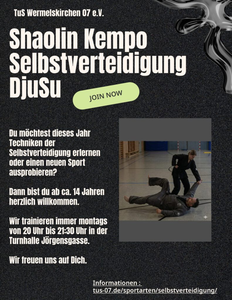 Shaolin Kempo Selbstverteidigung DjuSu