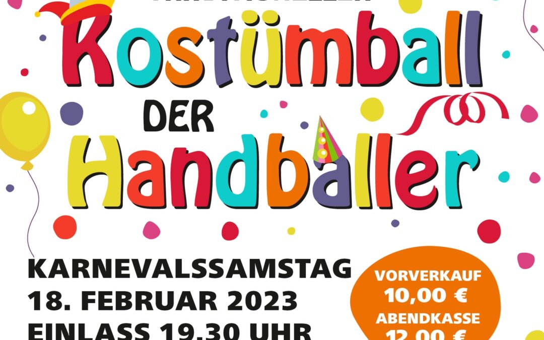 Kostümball der Handballer